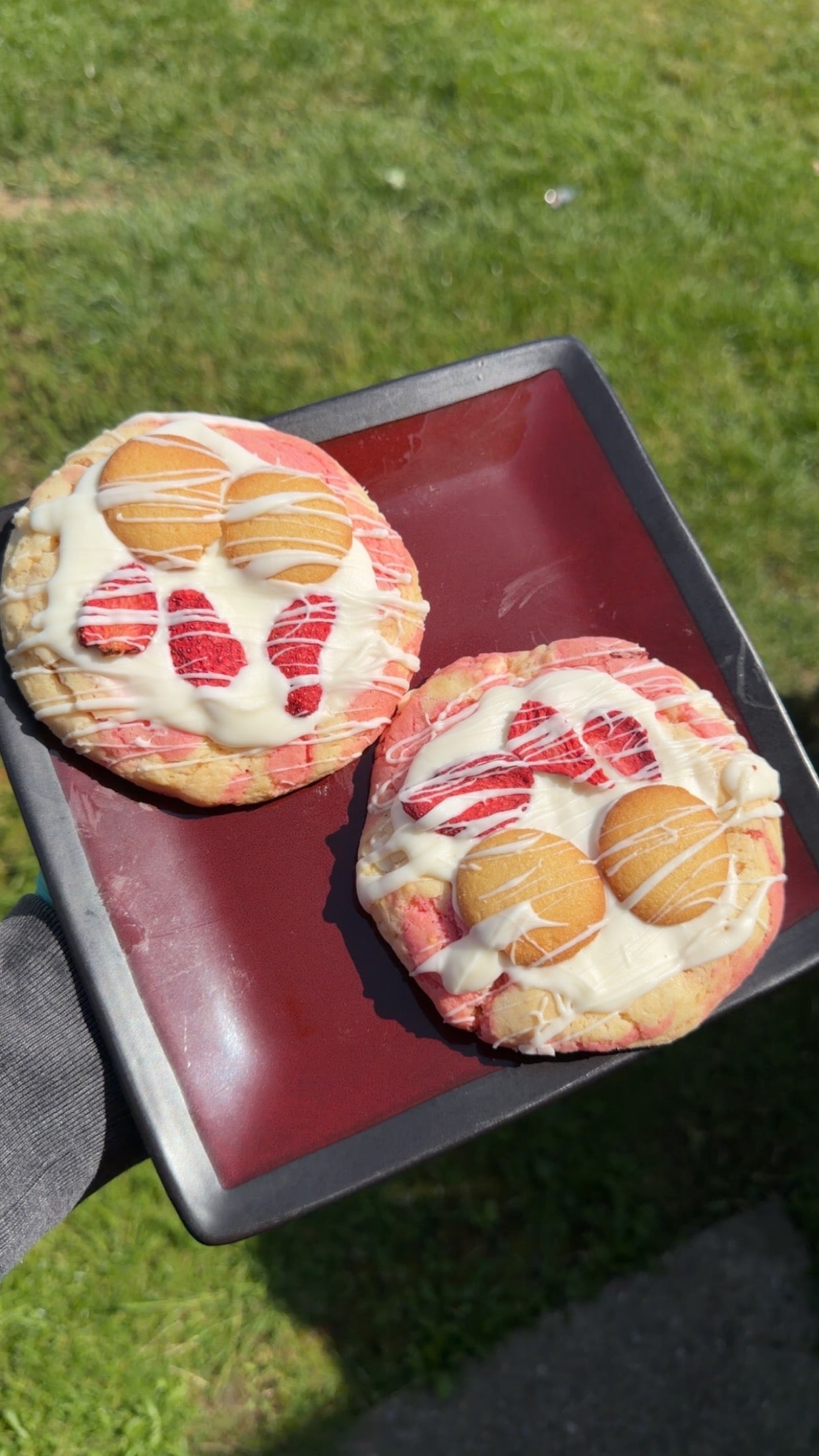 Strawberry Banana cookie