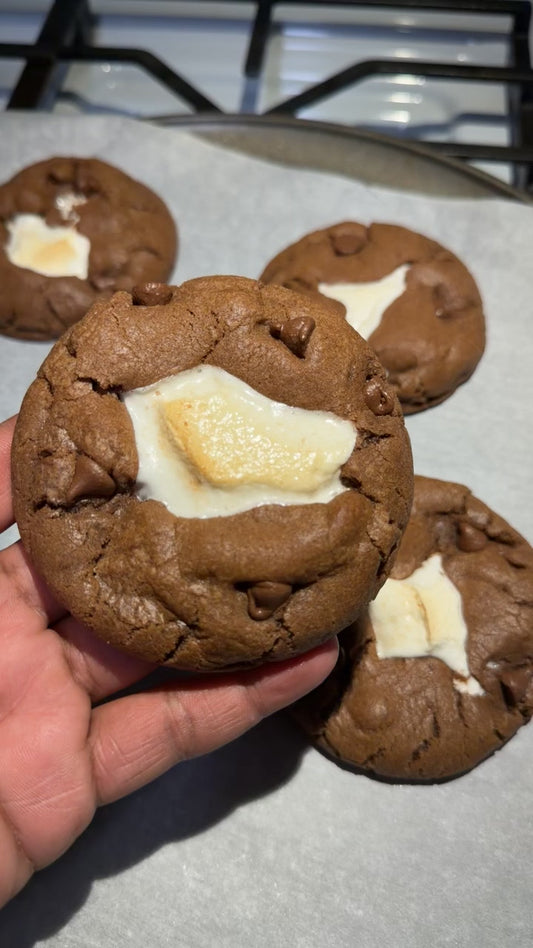 Double Chocolate Chip S’mores cookie