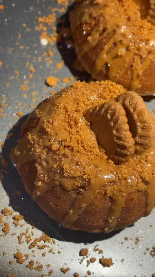 Biscoff Cookie Butter Bunt Cake