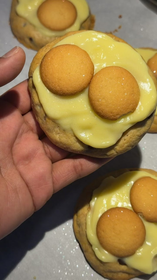 Chocolate chip Banana pudding cookie