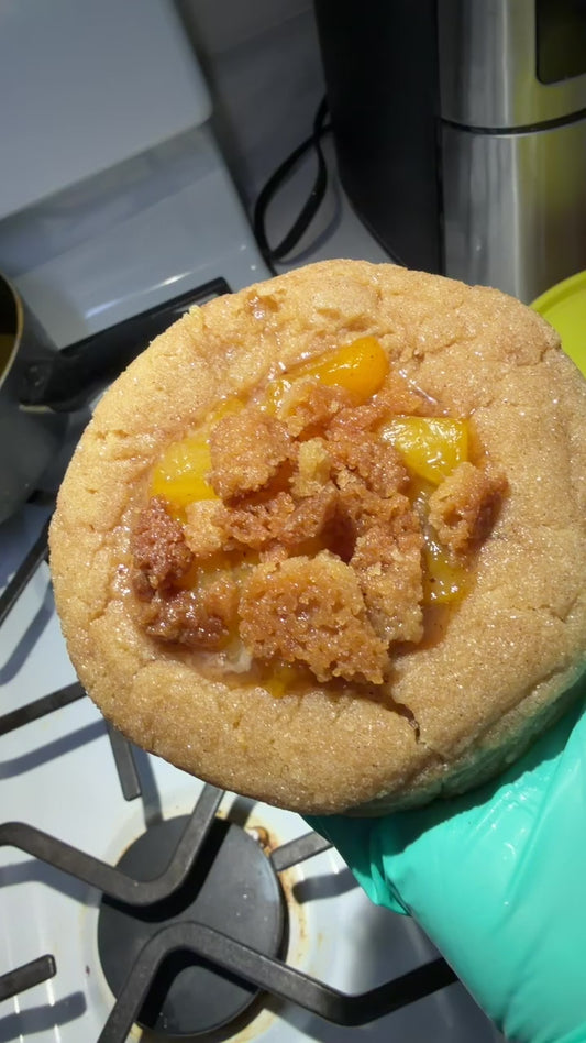 Peach Cobbler cookie